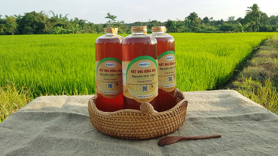 Mật ong hoa keo nguyên chất