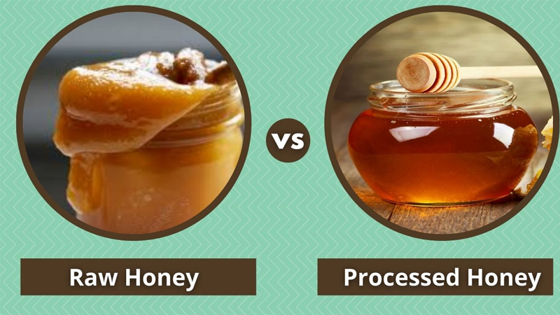 Mật ong nguyên chất và mật ong tiệt trùng có cách chế biến khá khác nhau